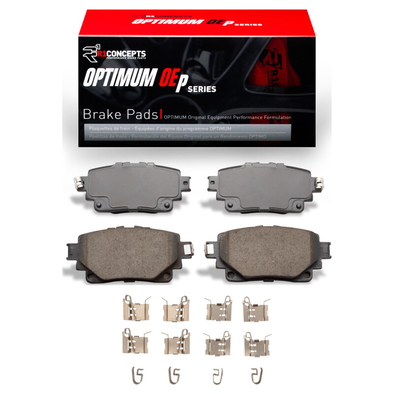 Lexus NX250 Brake Pads - Rear - R1 Concepts - Optimum OE - `20-`25